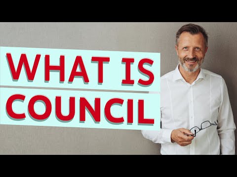 Council | Meaning of council 📖 📖 📖 📖 📖