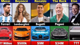 The Most Expensive Cars Owned by Celebrities 🚗 Celebrities And Their Most Expensive Cars ЁЯЪШ