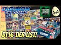 Digimon card game bt16 tier list with risu 