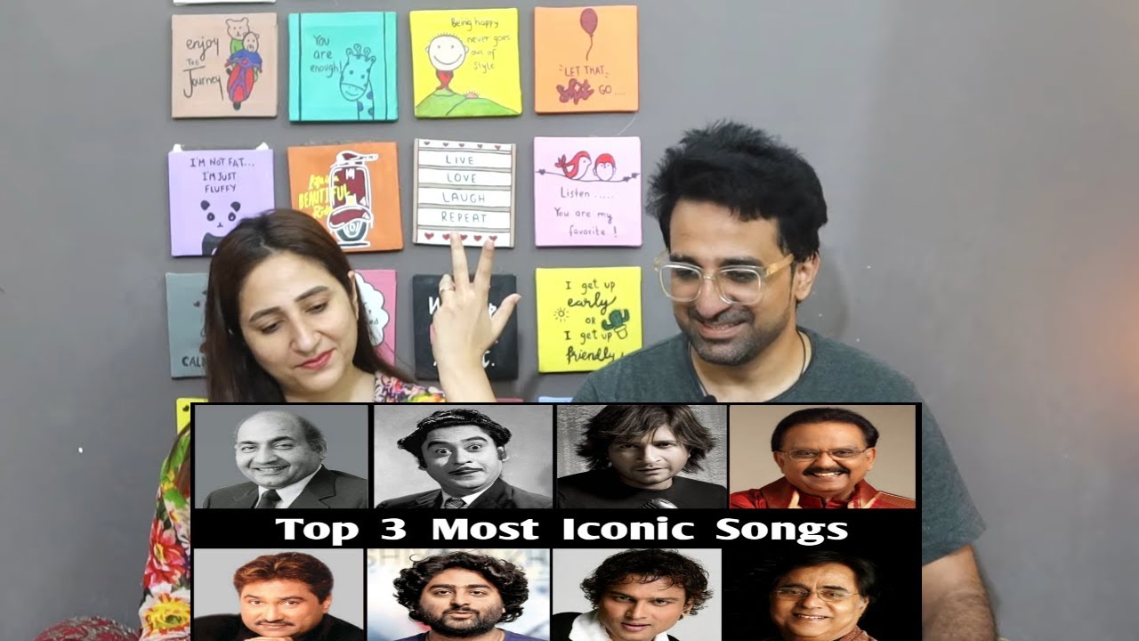 Pakistani Reacts to Top 3 Most Iconic Songs By Each Singer || MUZIX