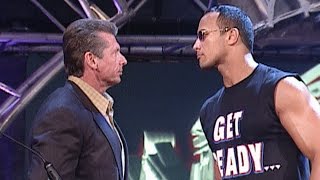 WWE Chairman Mr. McMahon drafts The Rock to SmackDown in 2002, on WWE Network