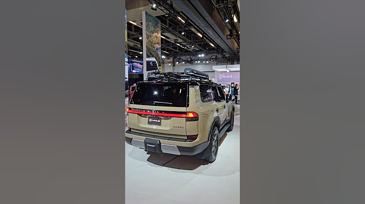 2025 Gx 550 Overtrail + in the 2025 Montreal Auto Show #autoshow #automobile #lexus #gx550