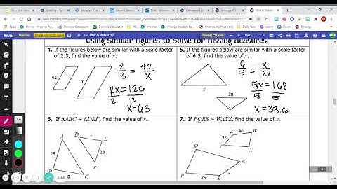 Similar Polygons Notes