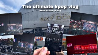 P1harmony fanmeeting and Stray Kids concert in Seoul🎤 Study abroad vlog pt.5🇰🇷