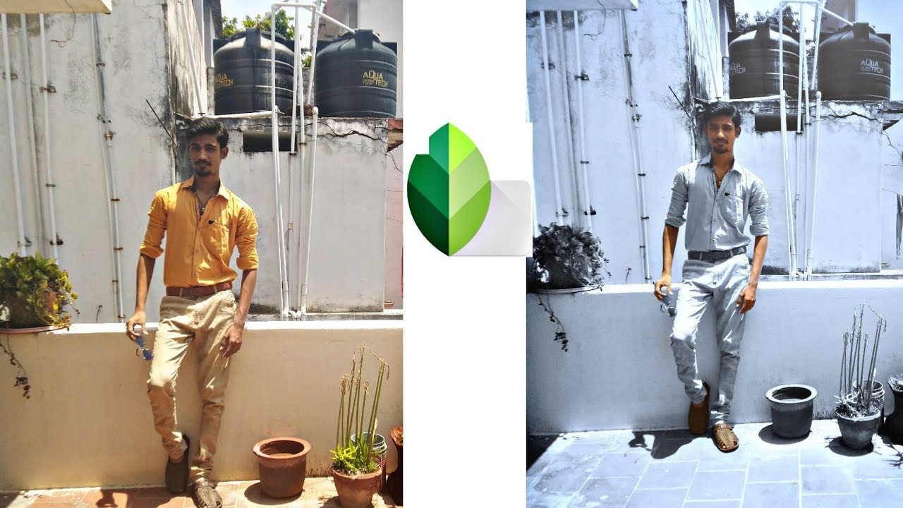 Snapseed photo editing/ snapseed blue effect / snapseed tutorial..