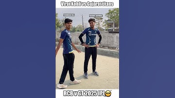 Virat Kohli vs Gujarat titans in IPL 2025💀 ft. Mohammed siraj, Shubman gill #cricket #shorts