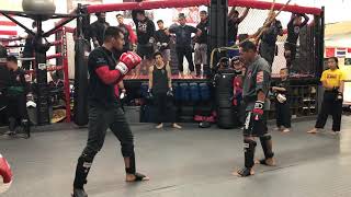 Leaping Left Hook