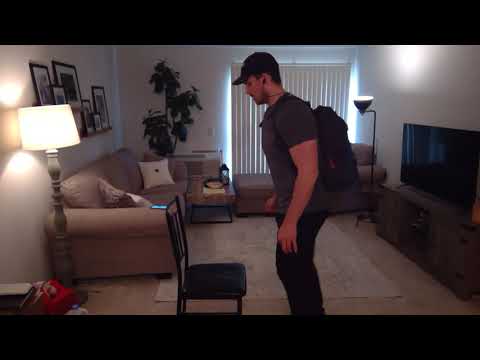Step ups with backpack