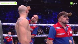 Maciej Sulęcki - Grzegorz Proksa - Polsat Boxing Night - początek walki