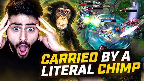 Yassuo | WASHED UP LEAGUE PLAYER GETS CARRIED BY A LITERAL CHIMP Ft. Chimp