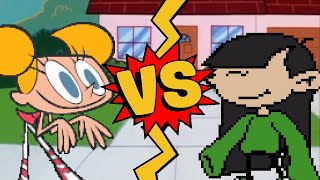 M.u.g.e.n Battles Dee Dee Vs Numbuh 3 Dexters Laboratory Vs Codename Kids Next Door