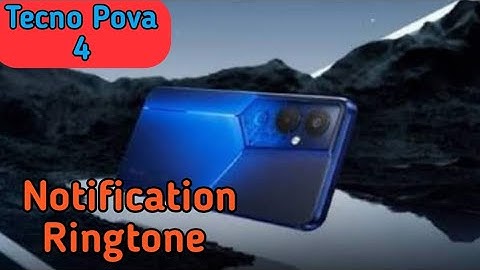How To Change Notification Ringtone In Tecno Pova 4, Tecno Pova 4Mein Notification Ringtone