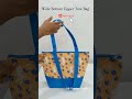 DIY Shopping Bag Easy Sewing Tutorial | Bag making at home | Tote bag stitching and cutting #shorts