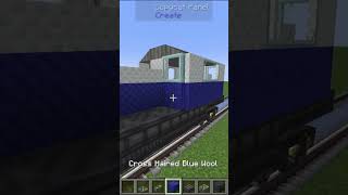 Create Mod | GMDH-1 Diesel Train Quick Build #shorts #createmod