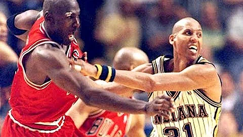 Bulls vs. Pacers - 1996 NBC game (Michael Jordan 44 points and Scottie Pippen 40 points) - DayDayNews