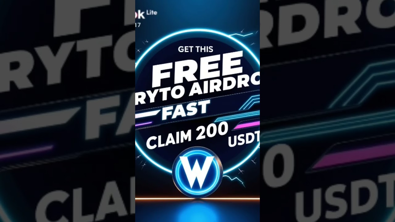 Claim over 200 USDT Fast on this WYDON Airdrop  #music #crypto  #learn ##bitcoin #tutorial