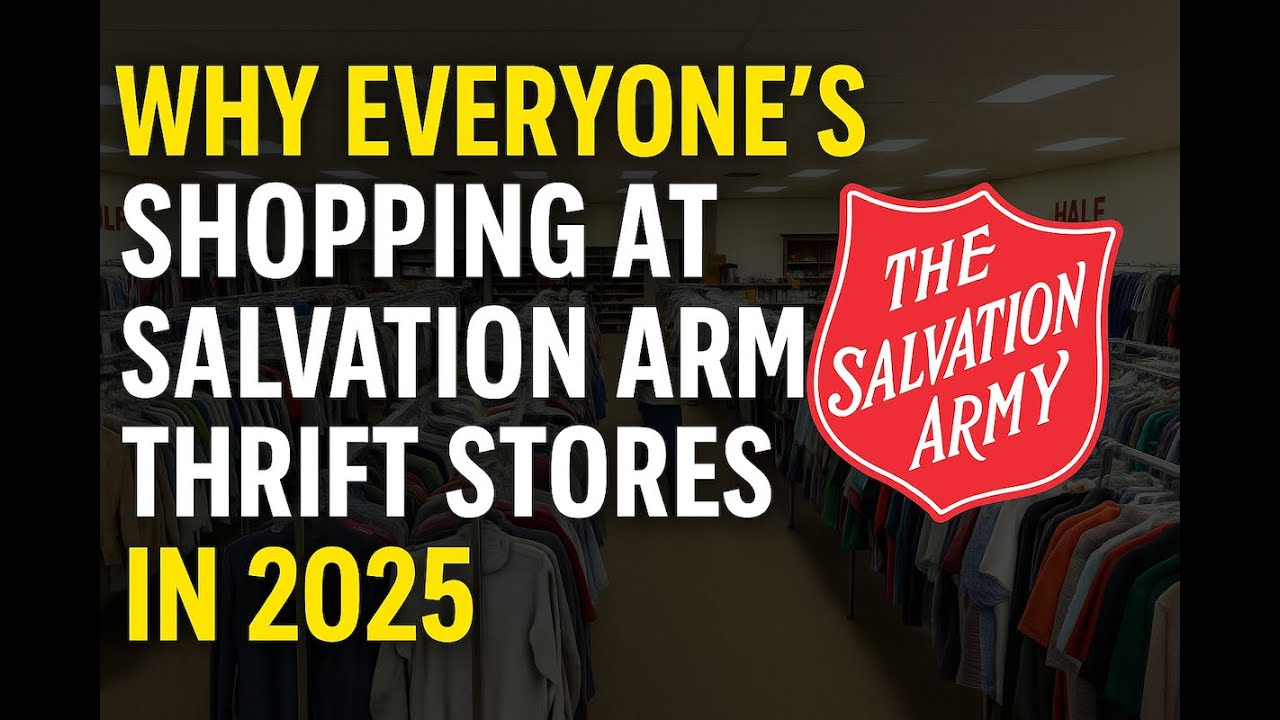 Salvation Army Thrift Store Haul Near Me! Deals You’re Missing!