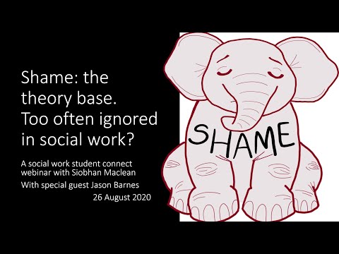 SHAME The theory base: Too often ignored in social work? Social work student connect webinar 12