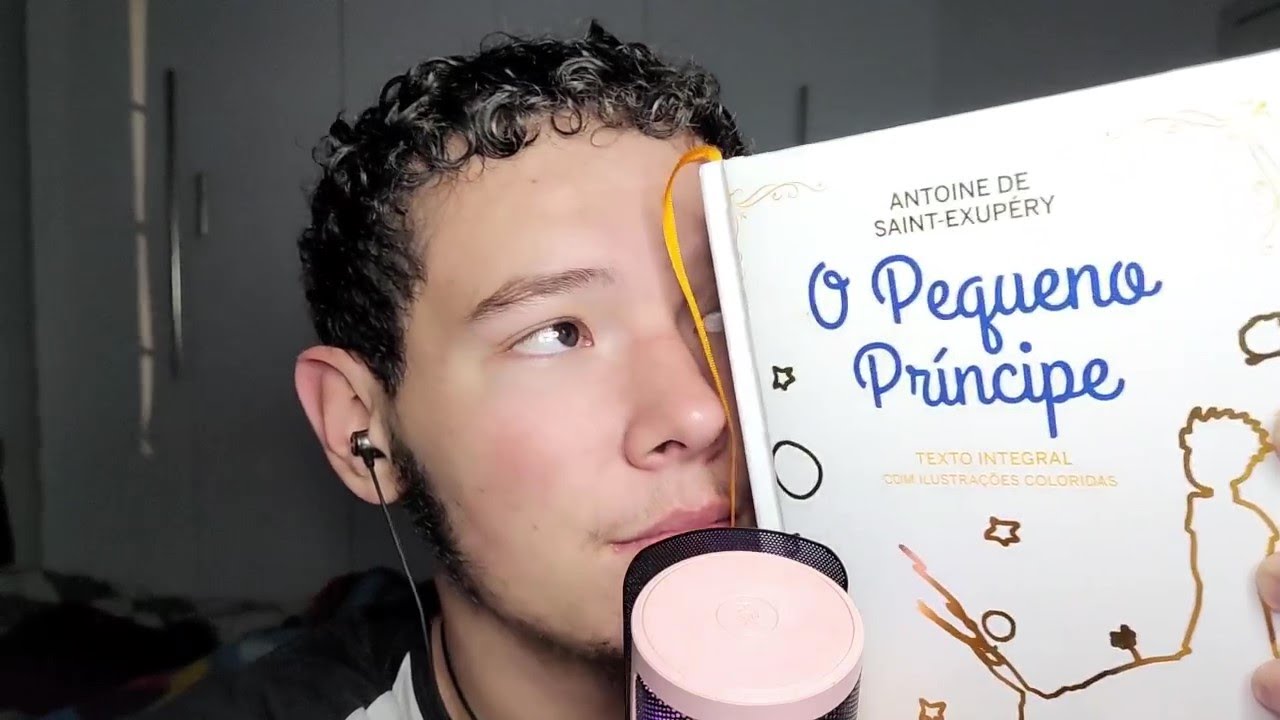 Asmr- Lendo o pequeno principe