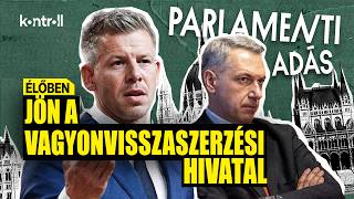 ÉLŐ: Magyar Péter felszólalása az Országgyűlésben ÉLŐ: Magyar Péter felszólalása az Országgyűlésben