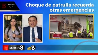 Choque De Patrulla Recuerda Otras Emergencias Alerta 8 C 8 Multimedios Lic Boris Molina