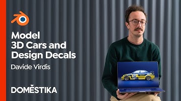 Intro to 3D Car Modeling and Livery Design - A course by Davide Virdis | Domestika English
