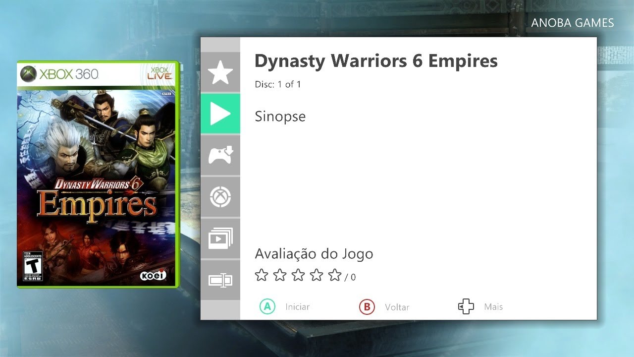 Dynasty Warriors 6 : Empires pour Xbox 360 40198001991