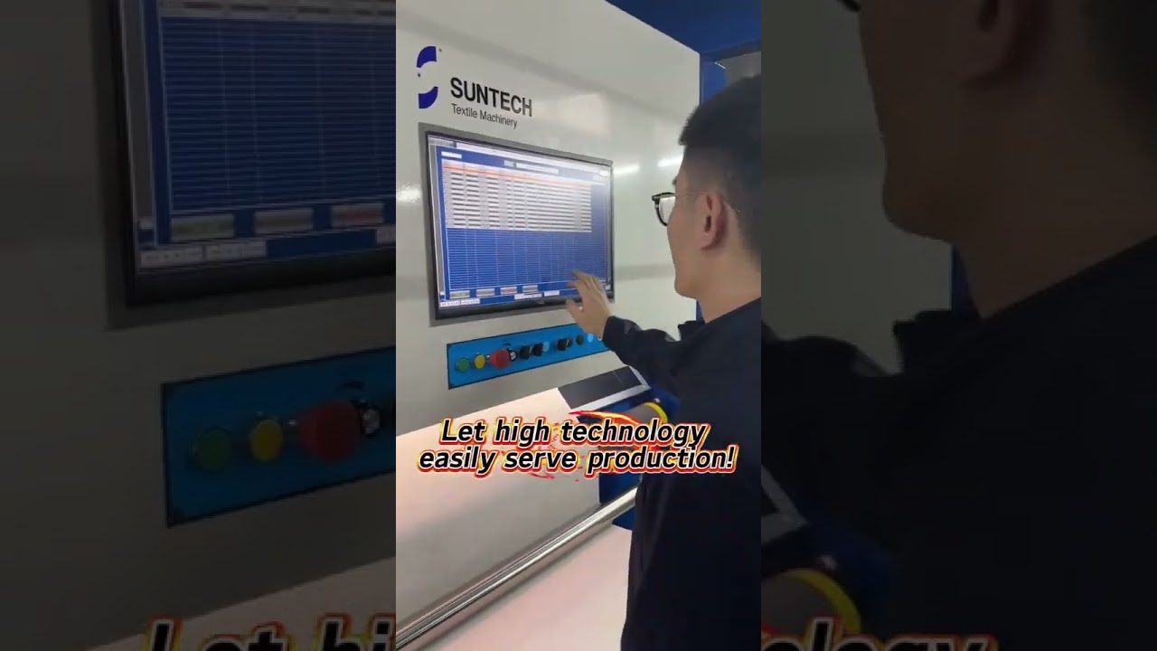 AI fabric inspection machine, easy to operate and labor-saving!  