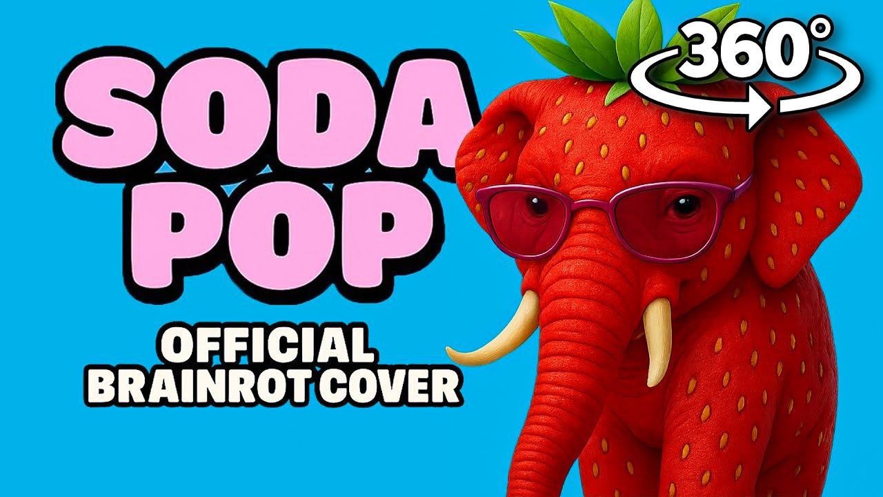 SODA POP x Strawberry Elephant ITALIAN BRAINROT 360° VR