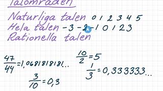 CordaNova 4 kap.1 Talområden