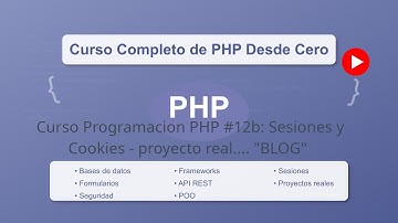 Curso Programacion PHP #12b: Sesiones y Cookies   proyecto real     BLOG
