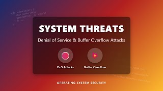 🛡️ System Threats Explained: DoS & Buffer Overflow Attacks for Beginners Profile