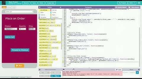 Code.org App Example Part 4: Dropdown Widgets in Code.org App Lab