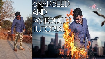 Editing tutorial in Ps touch and snapseed Android