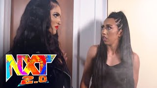 Indi Hartwell And Persia Pirotta Encounter Tian Sha Wwe Nxt 2.0, Oct. 5, 2021