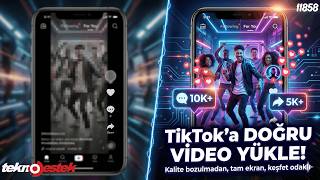Tiktoka Video Yüklerken Bunları Yapmıyorsan Hata Yapıyorsun Doğru Ayarlar, Doğru Format