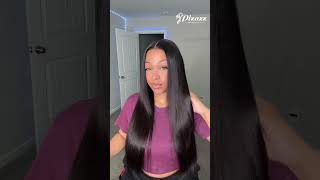 SILKY✨13x6 straight pre-everything wig #pizazzhair #gluelesswig #straighthair