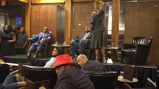 Heckler Presses Republican Black Men on Reparations and Gets Shut Down