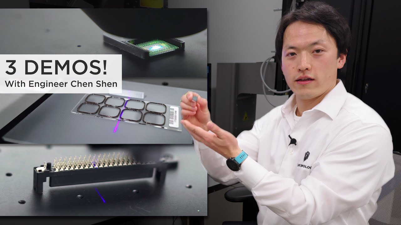 Glue Track, Connector Pin, and BGA Array Scanning with Gocator and Chen Shen!