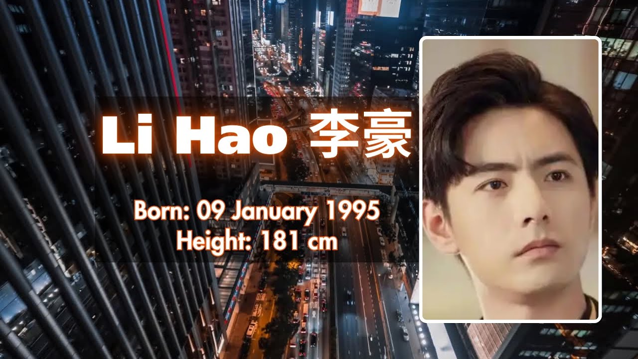 Li Hao 李豪 #creativityisboundless #profiles #chineseactorsdramalist # ...