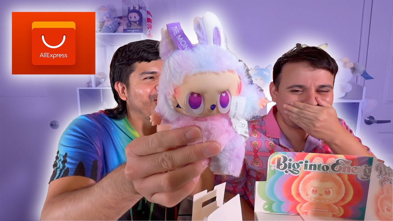 REAL VS FAKE unboxing LABUBU Big into Energy POPMART blind