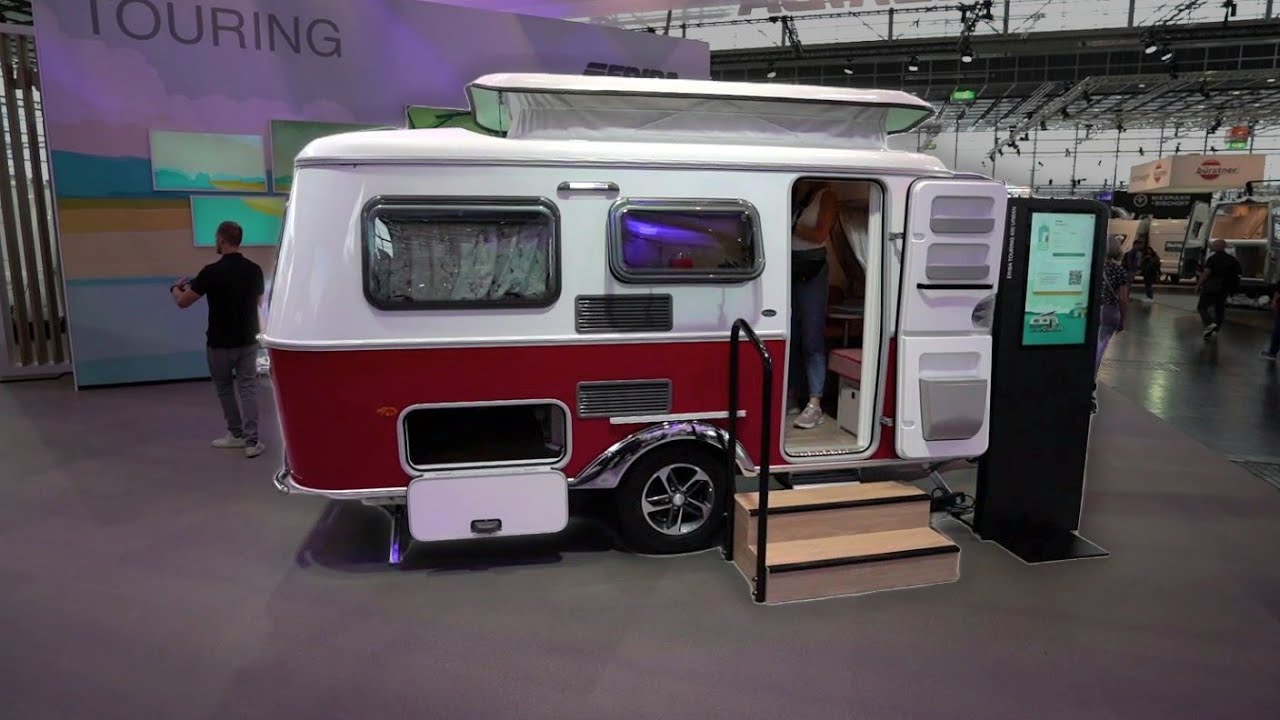 Retro Style Small caravan 2024 ERIBA Touring 430