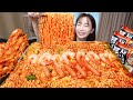 틈새라면 3봉지 🍜 토핑으로 새우 🦐 소세지 까지 라면 먹방 레시피 Korean Noodles Ramen With Seafood Shrimp Mukbang ASMR Ssoyoung