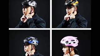 Bicycle Helmet with Magnetic Visor