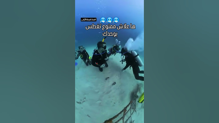 هذا هو السبب في أن الغطس بمفردك خطير… فيديو يُحبس الأنفاس!