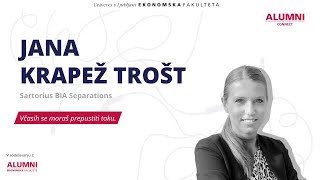 #40. epizoda: Jana Krapež Trošt, Sartorius BIA Separations - Včasih se moraš prepustiti toku