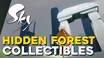 Sky Children Of The Light Hidden Forest All Collectibles (All Winged Lights, Spirits & Emotes)