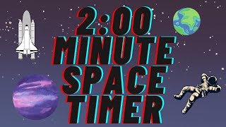 2 Minute Space Timer for School Classroom
