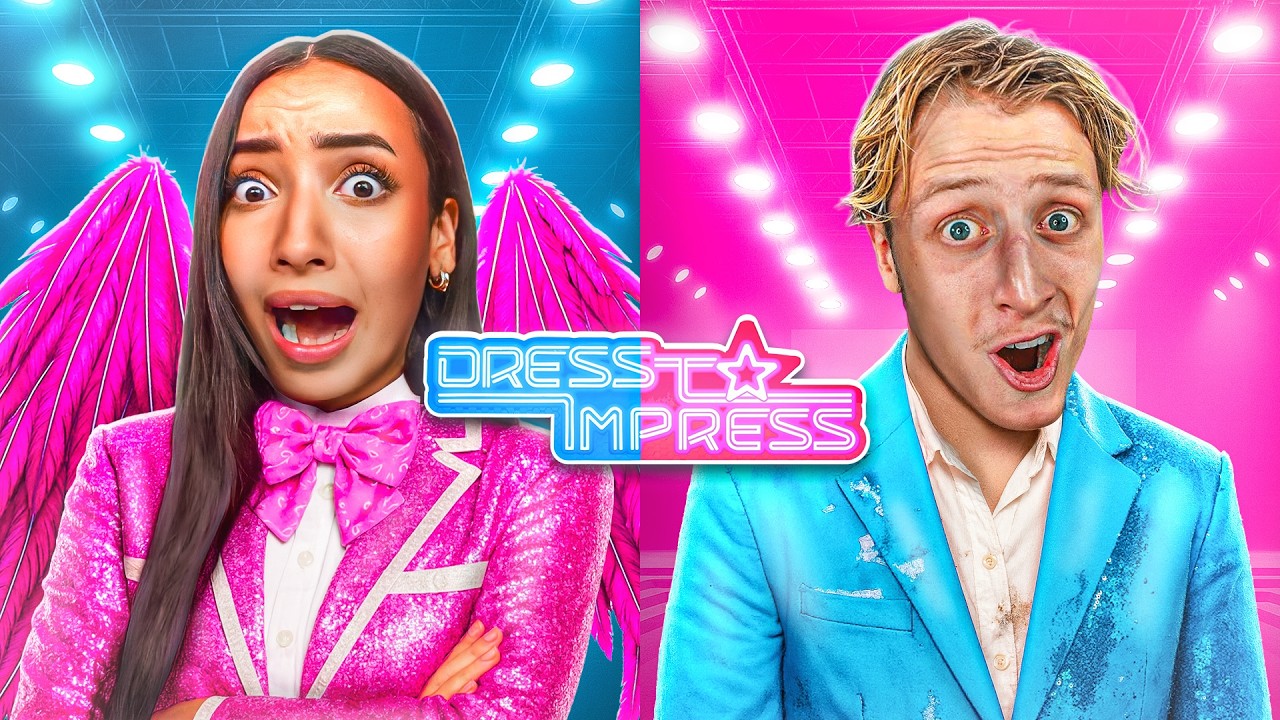 TOINELAG vs CHOCOH sur DRESS TO IMPRESS ROBLOX !