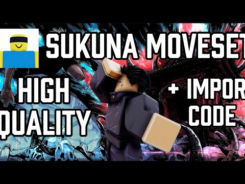 Sukuna Moveset JJS Skill Builder Import Code